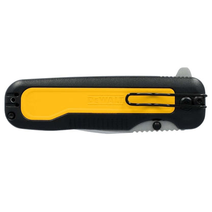 DeWalt DWHT10993 Drop Point Stainless Steel & Beveled Edge Blade Pocket Knife