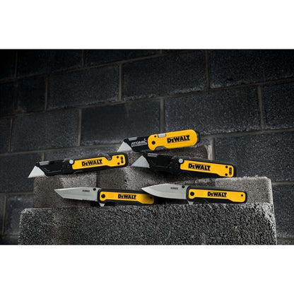 DeWalt DWHT10993 Drop Point Stainless Steel & Beveled Edge Blade Pocket Knife