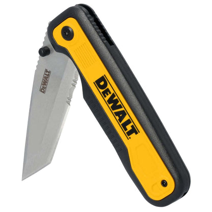 DeWalt DWHT10994 Tanto Stainless Steel and Beveled Edge Blade Pocket Knife
