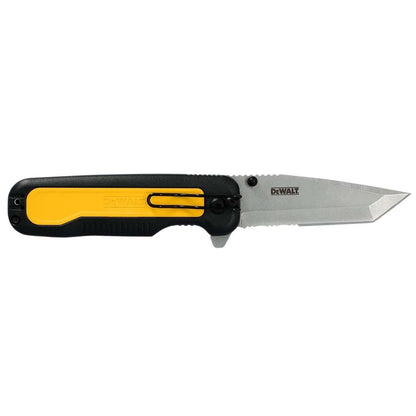 DeWalt DWHT10994 Tanto Stainless Steel and Beveled Edge Blade Pocket Knife