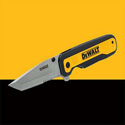DeWalt DWHT10994 Tanto Stainless Steel and Beveled Edge Blade Pocket Knife