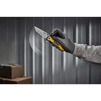 DeWalt DWHT10994 Tanto Stainless Steel and Beveled Edge Blade Pocket Knife