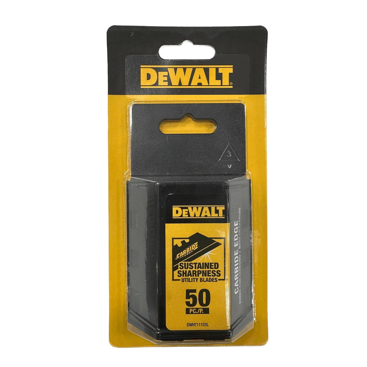 DeWalt DWHT11131L Carbide Utility Blades - 50 Pack