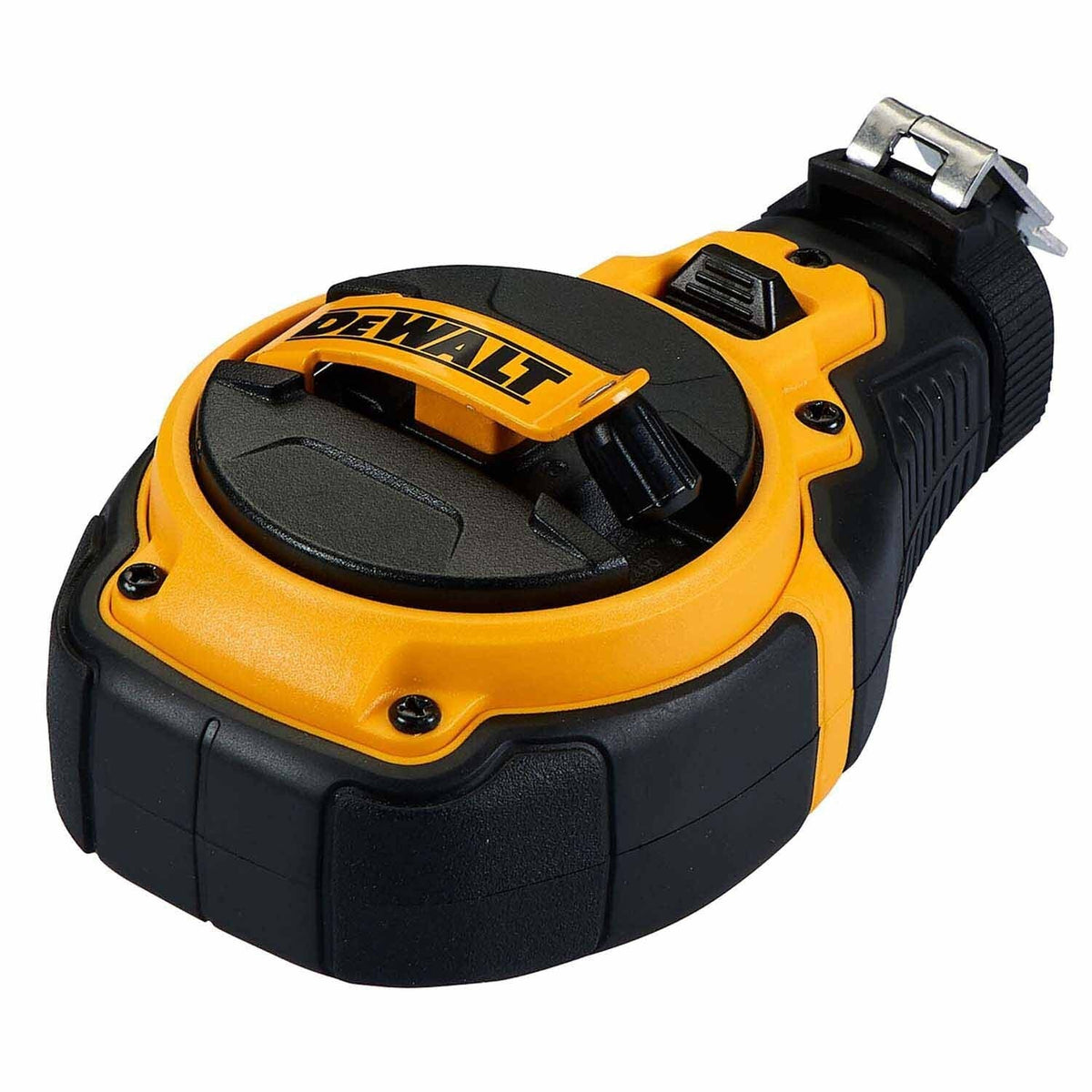 DeWalt DWHT48333BC Bi-Material Chalk Reel Kit with Blue Chalk – Fast Rewind, Precision Line