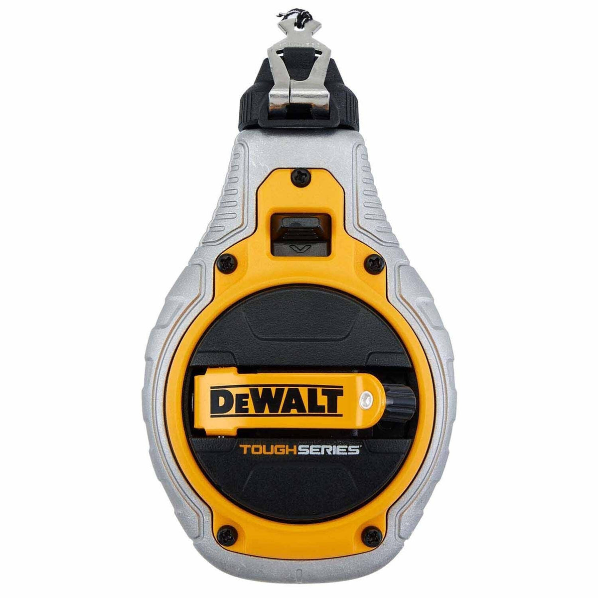 DeWalt DWHT48335RC TOUGHSERIES Chalk Reel Kit- 6:1 Gear System/Red Chalk for High-Visibility Marking