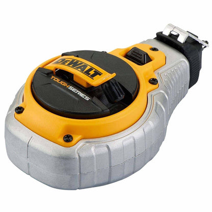 DeWalt DWHT48335RC TOUGHSERIES Chalk Reel Kit- 6:1 Gear System/Red Chalk for High-Visibility Marking