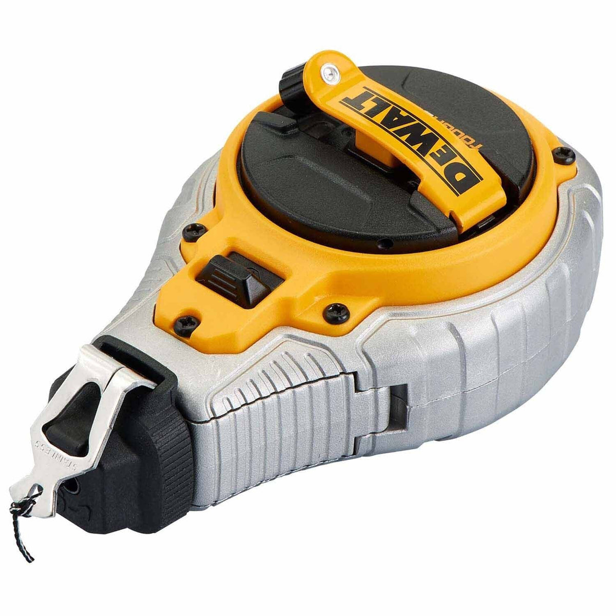 DeWalt DWHT48335 TOUGHSERIES Chalk Reel – Fast 6:1 Rewind, Durable Aluminum Case