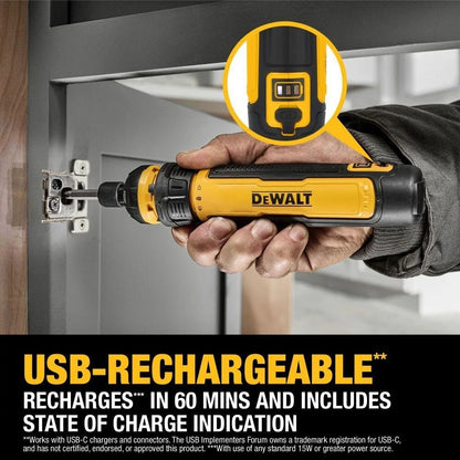 DeWalt DWHT66719 4V 14 Pc. Cordless Screwdriver with FLEXDRIVE Control