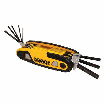 DeWalt DWHT70262M Folding Locking Hex Key Set - SAE