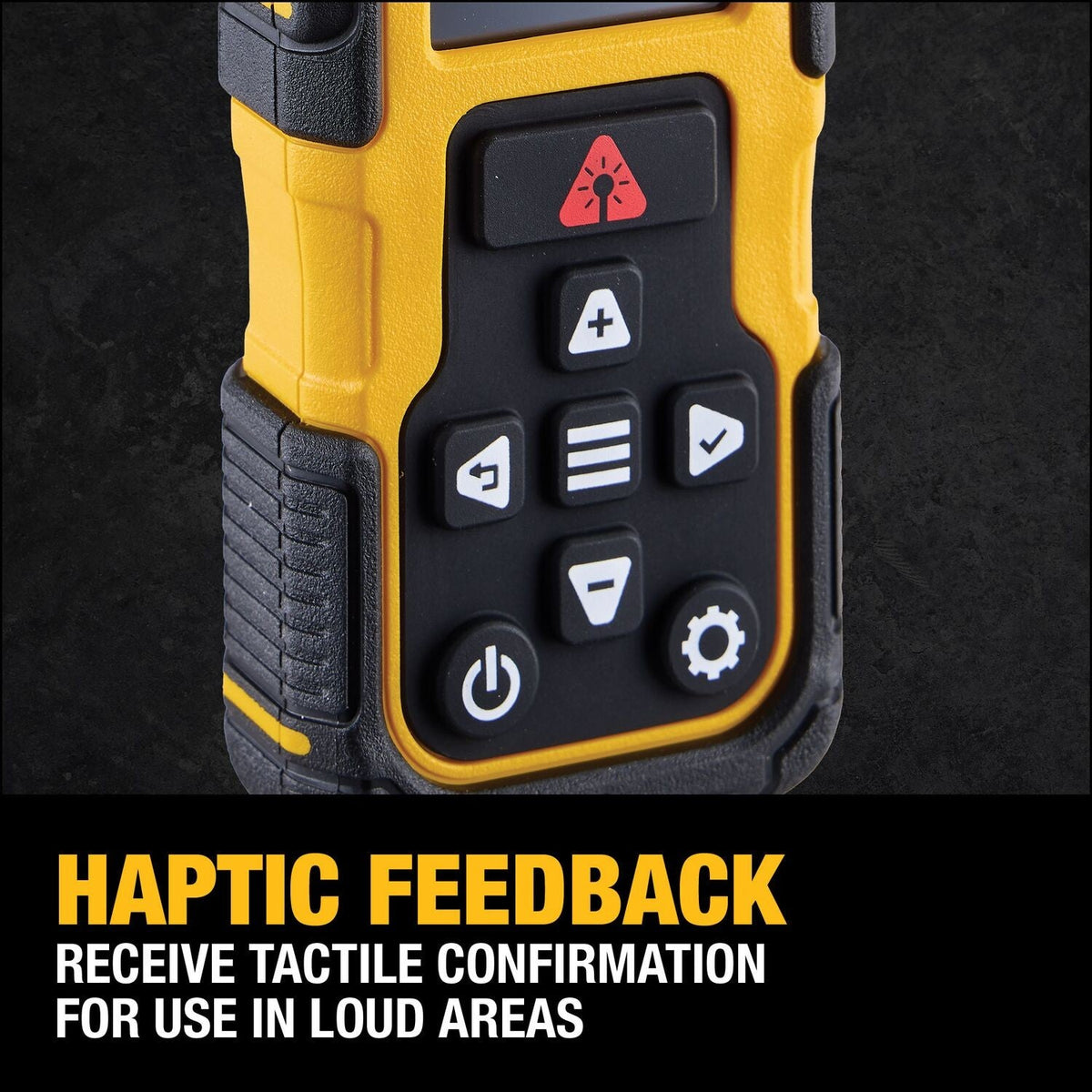 DeWalt DWHT78200 200 ft Lithium-Ion Laser Distance Measurer with Backlit Rotating Display and IP65 Rating