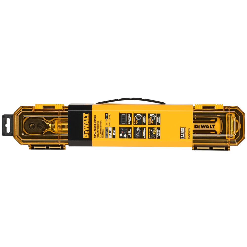DeWalt DWMT17061 3/8 In Drive Digital Torque Wrench
