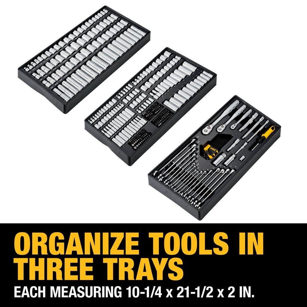 DeWalt DWMT45341 341 pc. Mechanics Tool Set