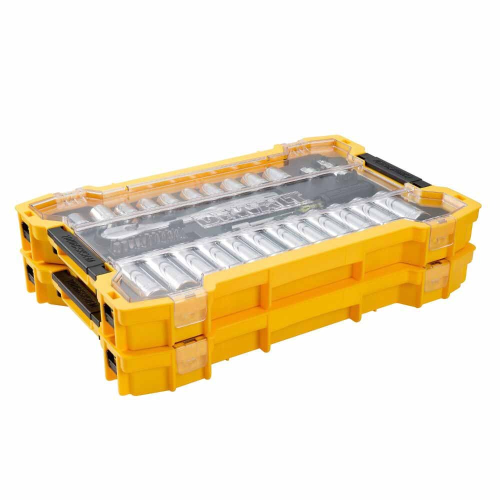 DeWalt DWMT45402 131pc 1/4" & 3/8" Mech Tool Set + TS Tray & Lid