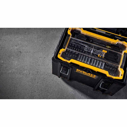DeWalt DWMT45402 131pc 1/4" & 3/8" Mech Tool Set + TS Tray & Lid