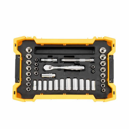 DeWalt DWMT45403 85pc 3/8" & 1/2"  Mech Tool Set  + TS Tray & Lid