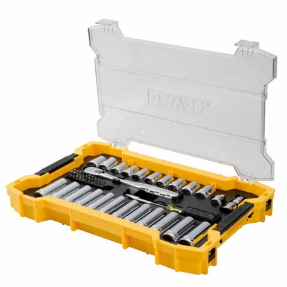 DeWalt DWMT45403 85pc 3/8" & 1/2"  Mech Tool Set  + TS Tray & Lid