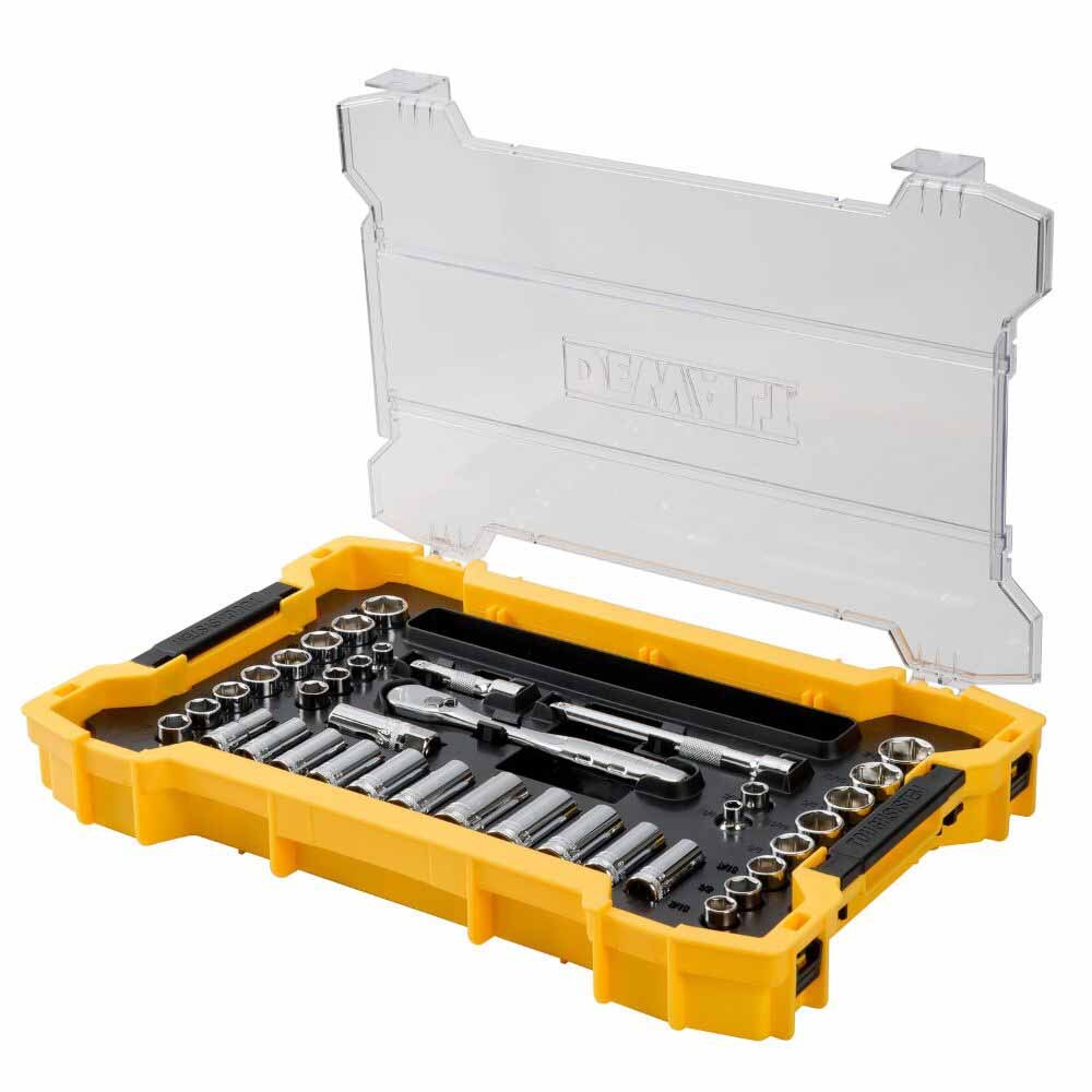 DeWalt DWMT45403 85pc 3/8" & 1/2"  Mech Tool Set  + TS Tray & Lid