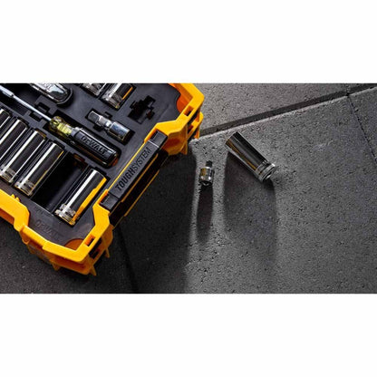 DeWalt DWMT45403 85pc 3/8" & 1/2"  Mech Tool Set  + TS Tray & Lid