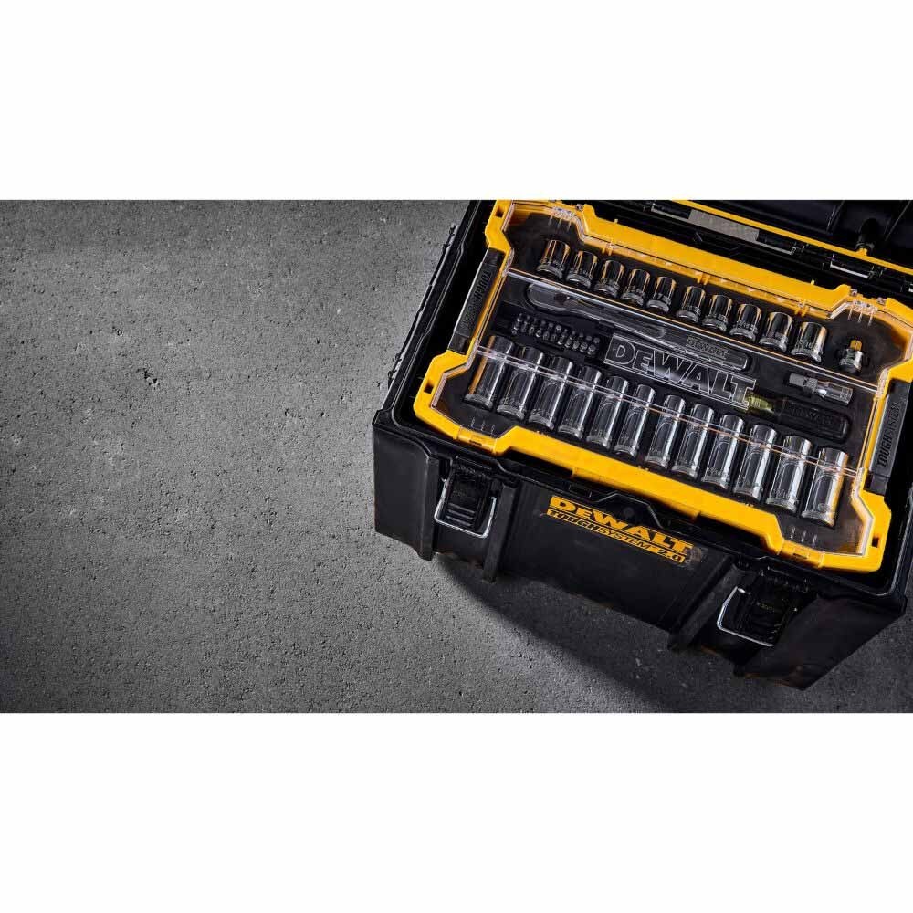 DeWalt DWMT45403 85pc 3/8" & 1/2"  Mech Tool Set  + TS Tray & Lid