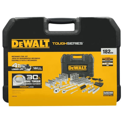 DeWalt DWMT45404 TOUGHSERIES 182-Piece 3 Drive Mechanics Tool Set