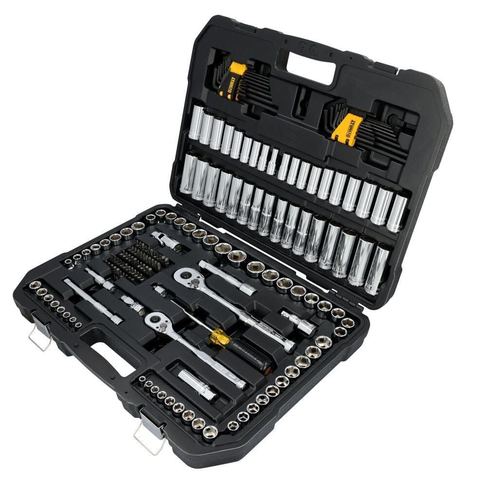 DeWalt DWMT45404 TOUGHSERIES 182-Piece 3 Drive Mechanics Tool Set