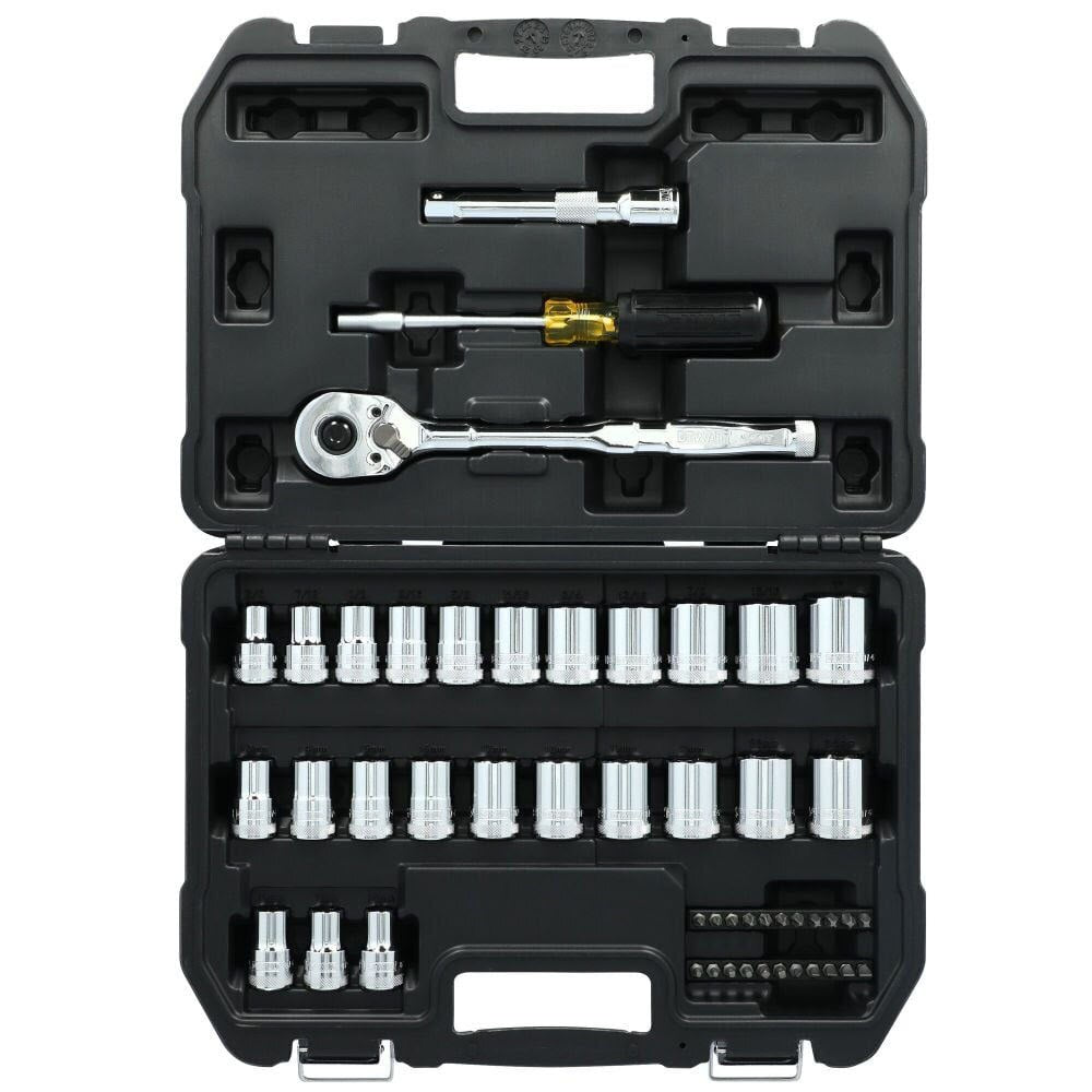 DeWalt DWMT45405 TOUGHSERIES 49-Piece 1/2 in. Drive Mechanics Tool Set