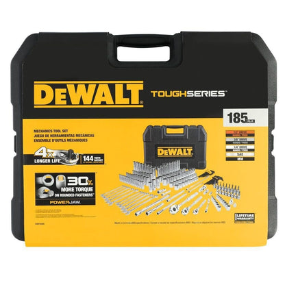 DeWalt DWMT45409 TOUGHSERIES 185-Piece 3 Drive Mechanics Tool Set