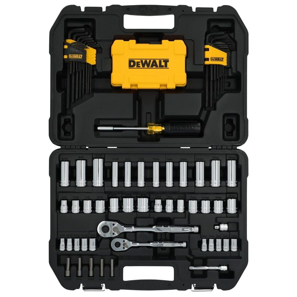 DeWalt DWMT45410 TOUGHSERIES 96-Piece 1/4 in. and 3/8 in. Mechanics Tool Set