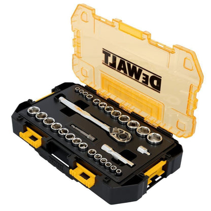 DeWalt DWMT45412 TOUGHSERIES 30-Piece TOUGH BOX 3/8 in. Drive Mechanics Tool Set