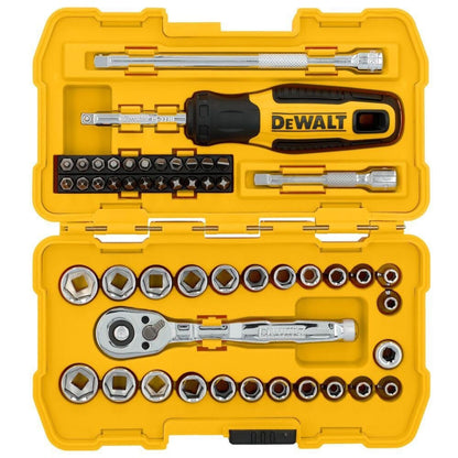 DeWalt DWMT45422 50-Piece 1/4-in. Drive  Mechanics Tool Set