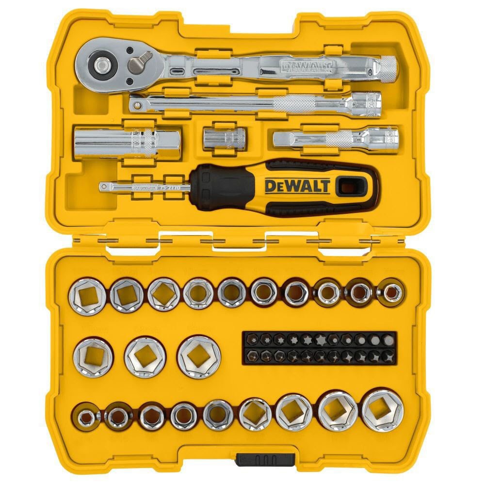 DeWalt DWMT45423 50-Piece 3/8-in. Drive Mechanics Tool Set