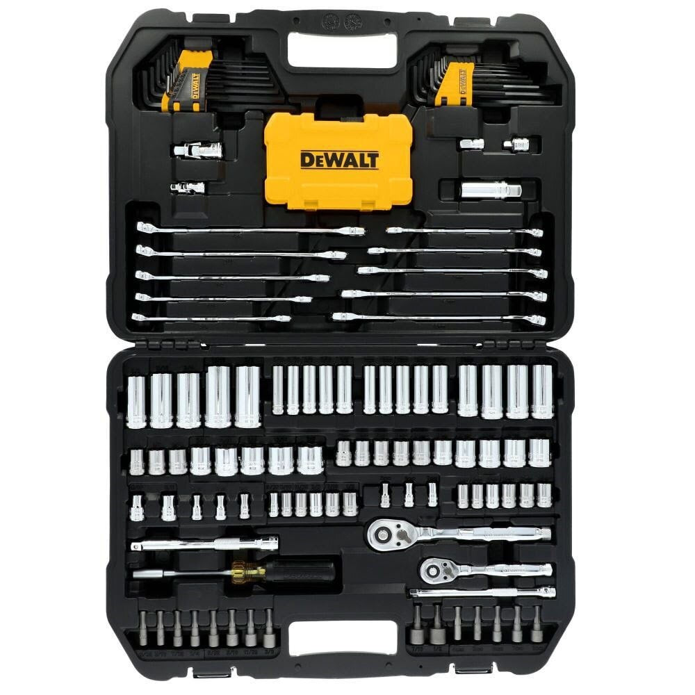 DeWalt DWMT45425 142-Piece 1/4-in. and 3/8-in. Drive Mechanics Tool Set