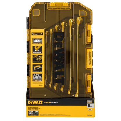 DeWalt DWMT45427 TOUGHSERIES 8-Piece SAE Combination Wrench Set