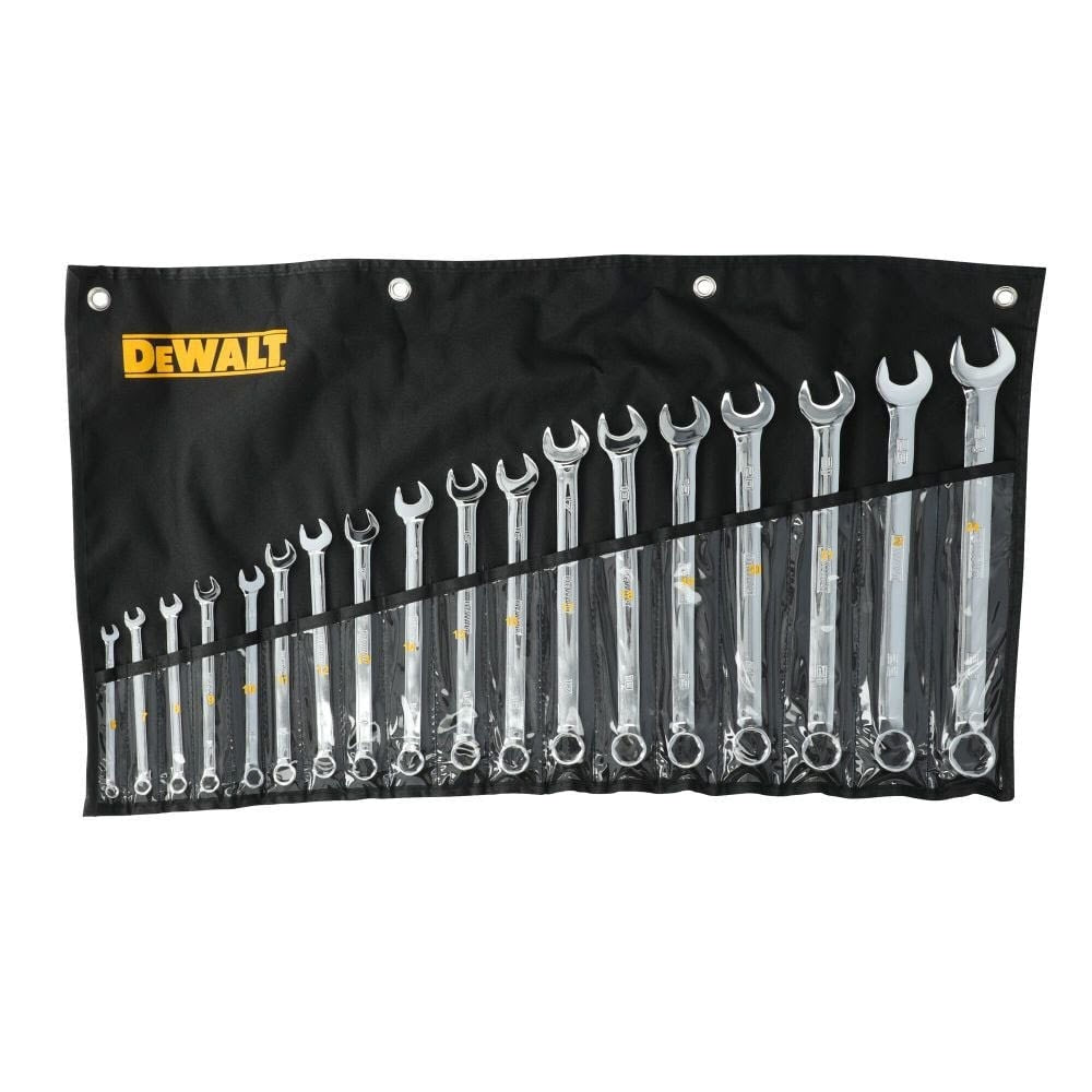DeWalt DWMT45429 TOUGHSERIES 18-Piece Metric Combination Wrench Set