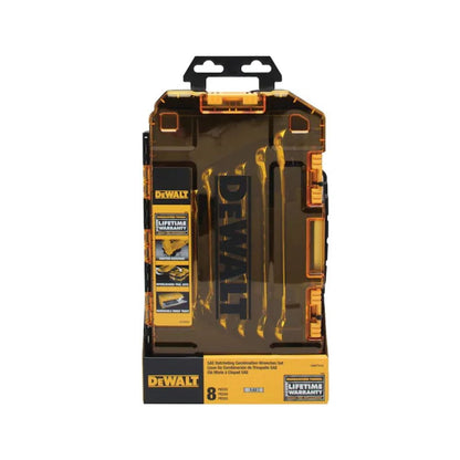 DeWalt DWMT74733 8pc Ratcheting Combo Wrench Set 5/16-3/4" Tough Box