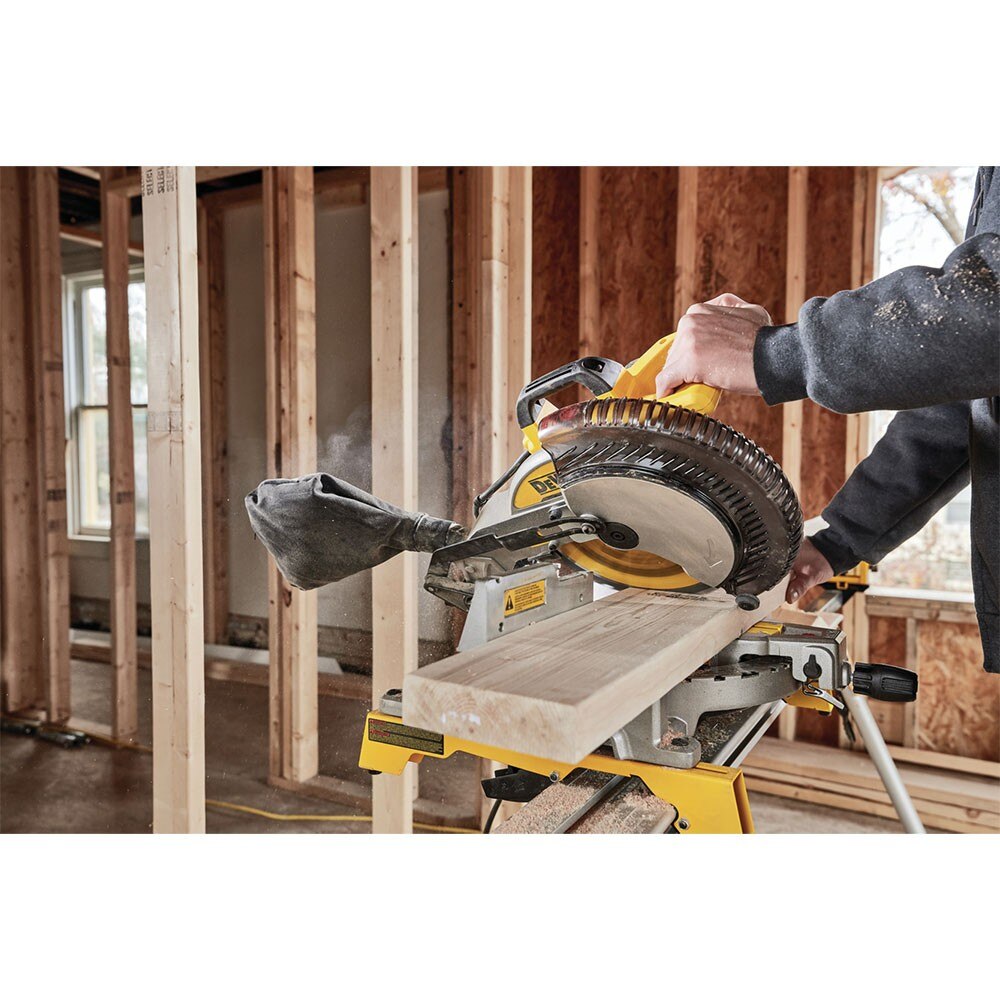 DeWalt DWS713 15Amp 10" Compound Single Bevel Miter Saw (IEC Compliant)