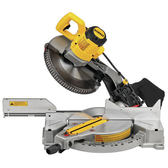 DeWalt DWS715 15Amp 12" Compound Single Bevel Miter Saw (IEC Compliant)