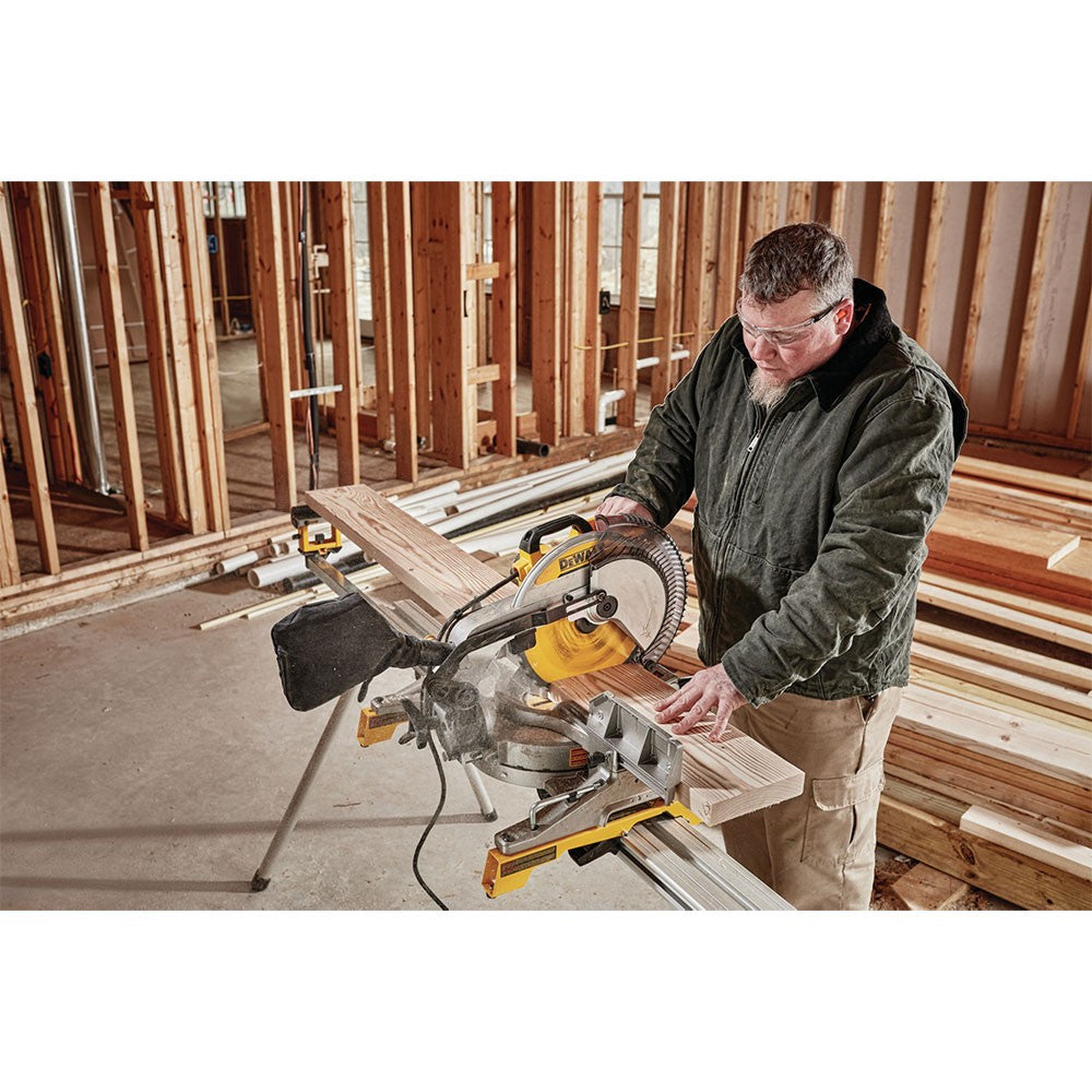 DeWalt DWS715 15Amp 12" Compound Single Bevel Miter Saw (IEC Compliant)