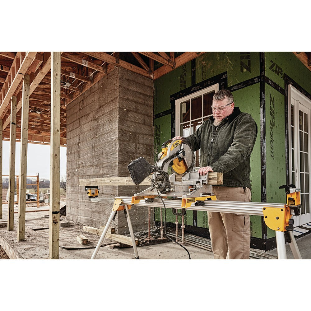DeWalt DWS715 15Amp 12" Compound Single Bevel Miter Saw (IEC Compliant)