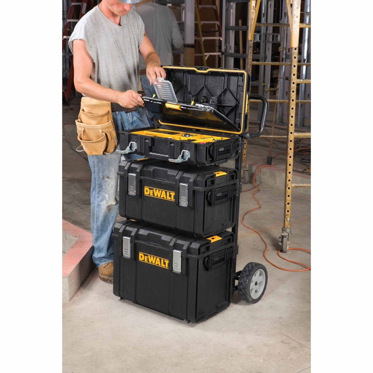 DeWalt DWST08210 ToughSystem DS L-Cart Tool Box Case Carrier