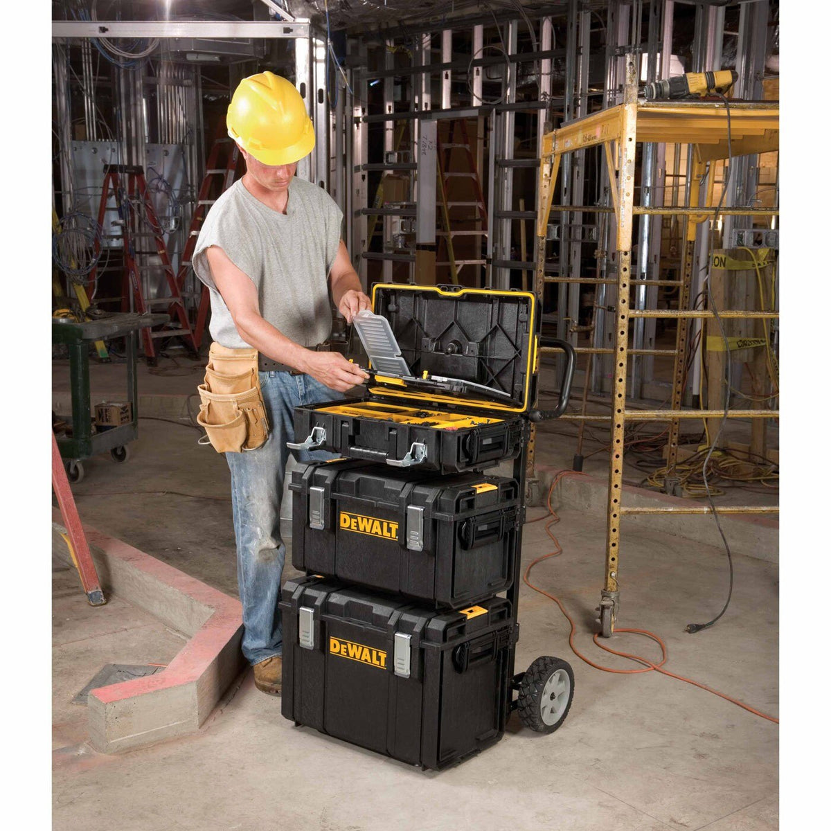 DeWalt DWST08210 ToughSystem DS L-Cart Tool Box Case Carrier