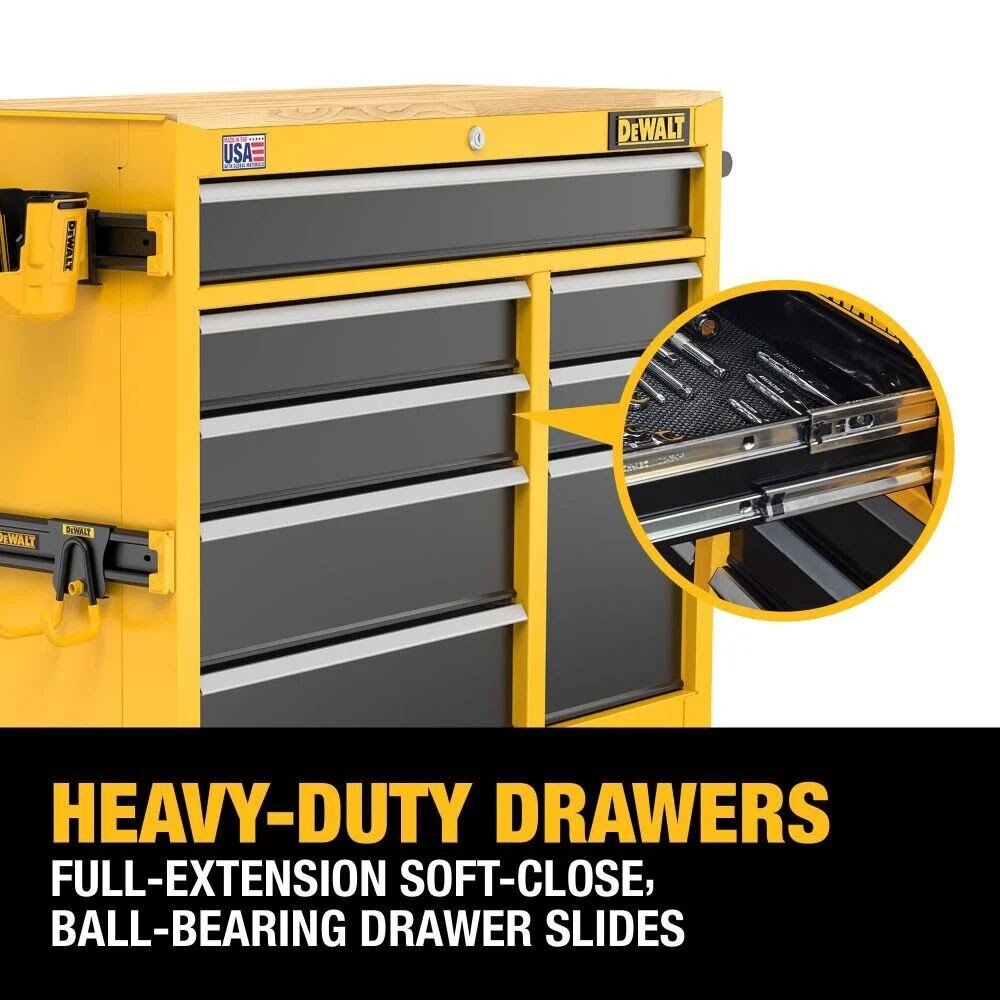 DeWalt DWST41083 40" Wide 8 Drawer Mobile Workstation