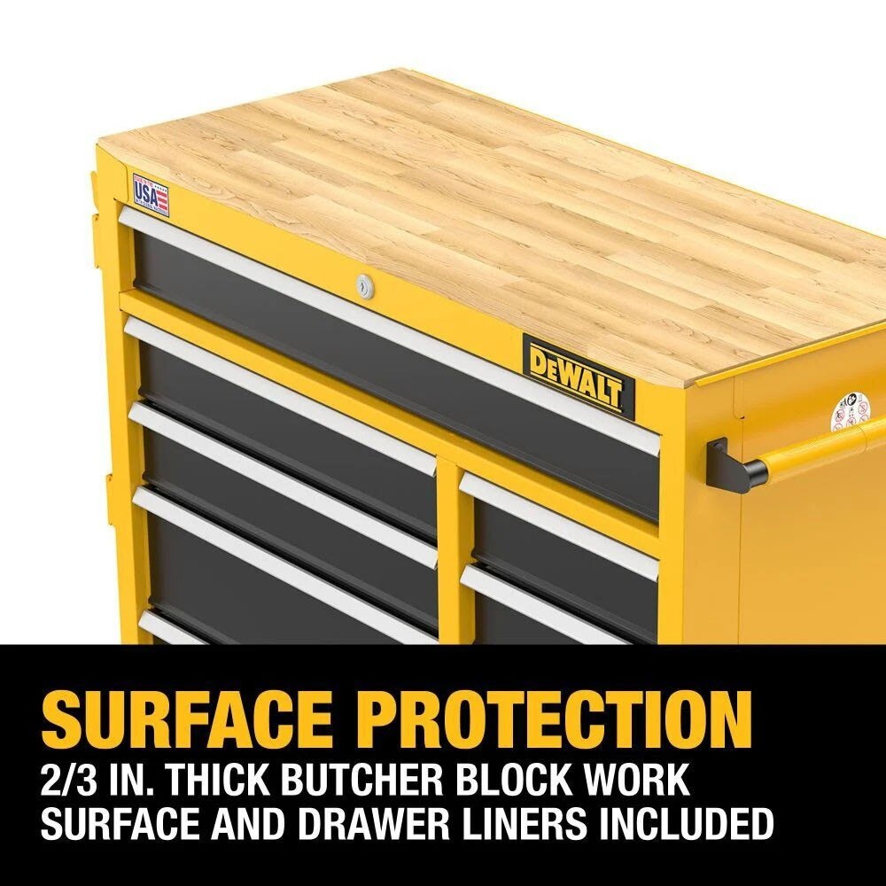 DeWalt DWST41083 40" Wide 8 Drawer Mobile Workstation