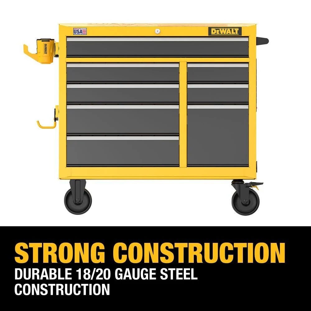 DeWalt DWST41083 40" Wide 8 Drawer Mobile Workstation
