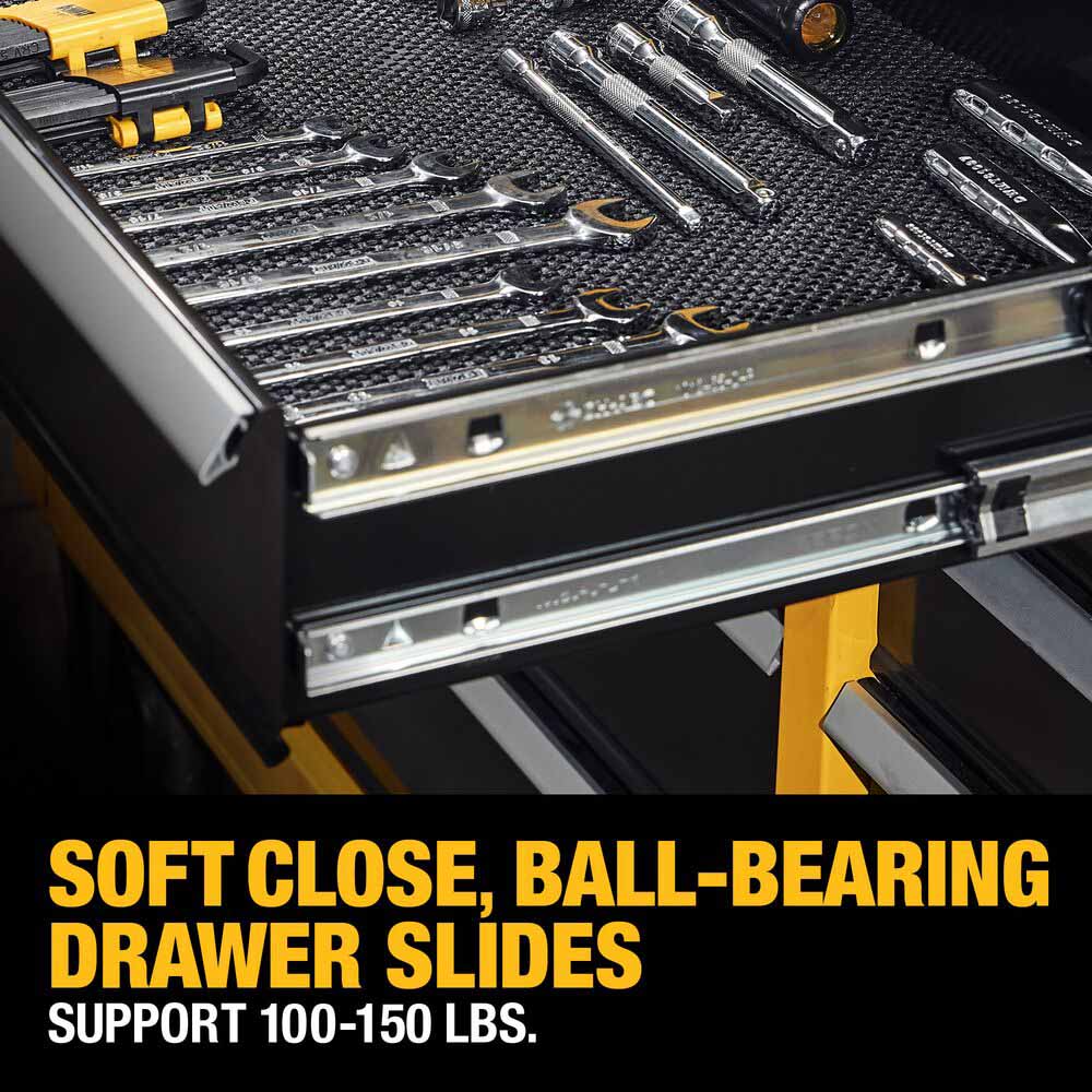DeWalt DWST52082 52" Wide 8-Drawer 
Rolling Tool Cabinet
