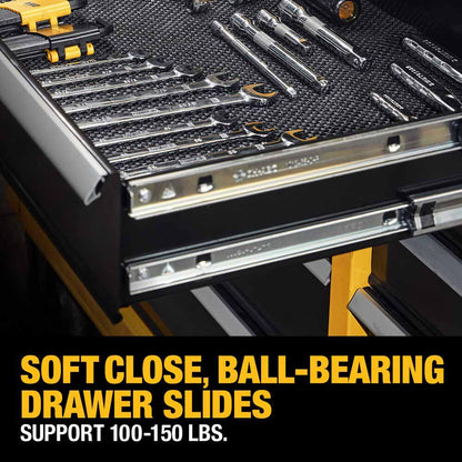 DeWalt DWST52082 52" Wide 8-Drawer 
Rolling Tool Cabinet