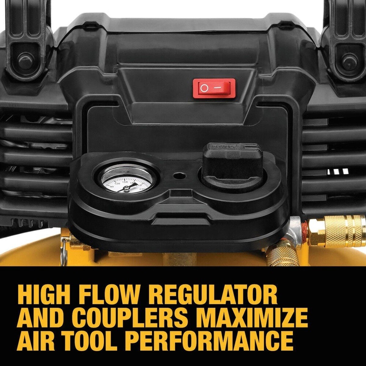 DeWalt DXCM1KIT-B 6 Gallon 165 PSI Electric Pancake Air Compressor and Brad Nailer Kit (3 Piece Kit)