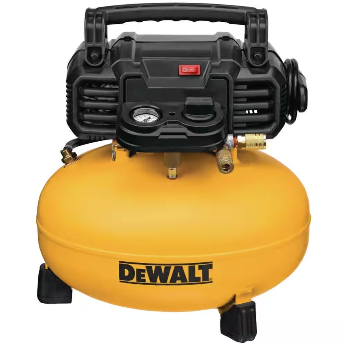DeWalt DXCM1KIT 6 Gal 165 PSI Pancake Electric Air Compressor and 18-Gauge Brad Nailer Combo Kit