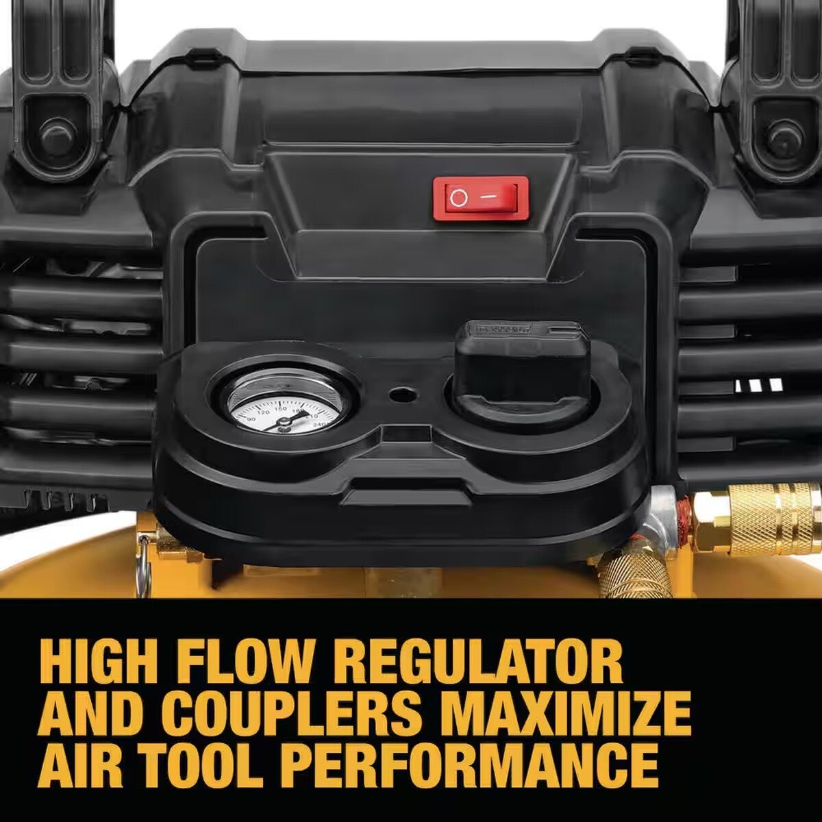 DeWalt DXCM1KIT 6 Gal 165 PSI Pancake Electric Air Compressor and 18-Gauge Brad Nailer Combo Kit
