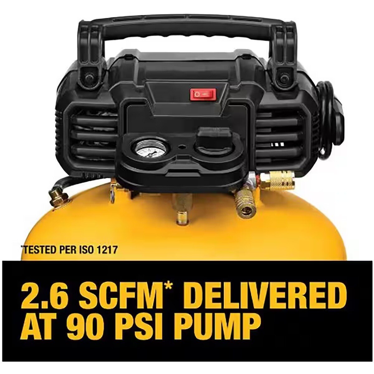 DeWalt DXCM55126 6 Gal 165 PSI Electric Pancake Air Compressor